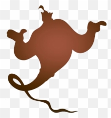 Transparent Genie Disney Png Icon Pngimagespics - Animal Figure