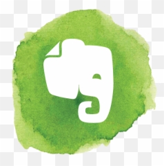 11 Elephant Icon Social Media Images - Evernote Png