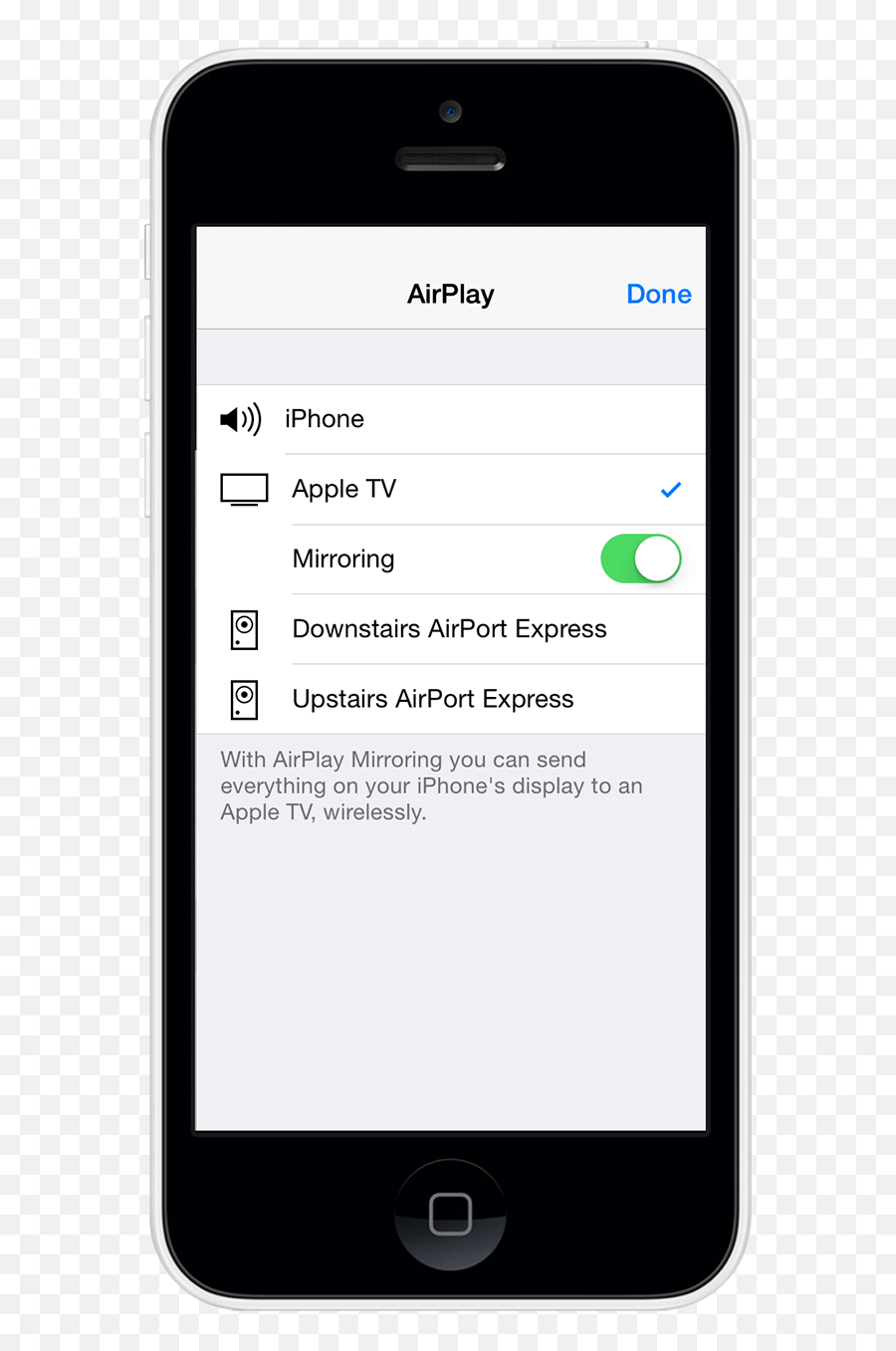 How To Use Airplay Mirroring - Iphone Png,Airplay Icon Png
