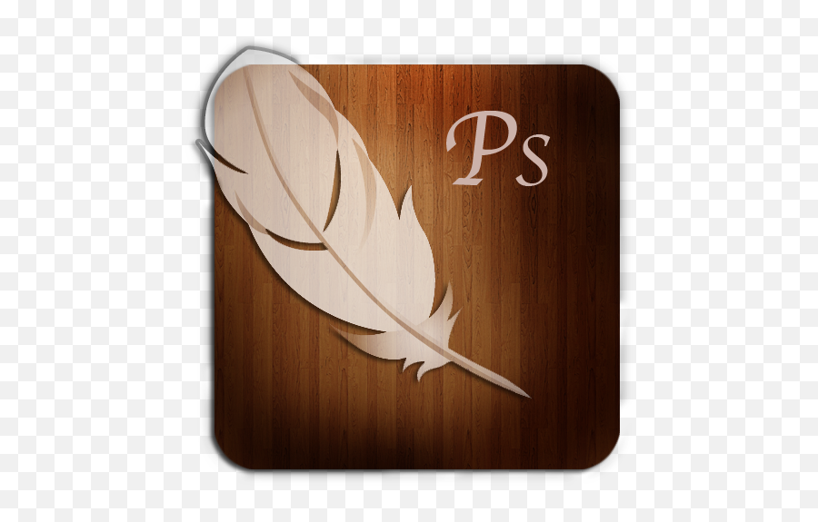 Photoshop Wooden Icon - Solid Png,Photoshop Icon Size