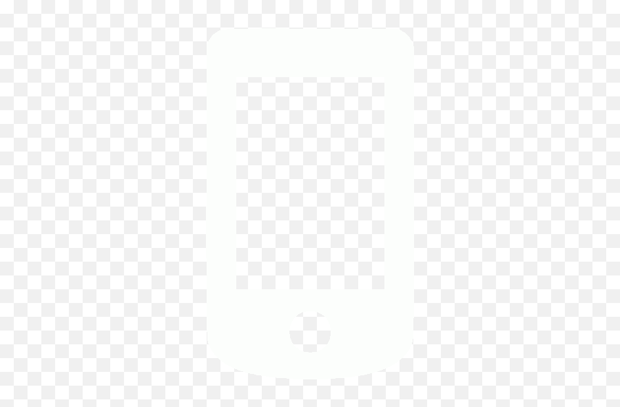 White Mobile Phone 8 Icon - Handphone Icon Png White,Facebook Mobile Phone Icon