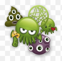 Interactive Books Iclassics Collection - Transparent Cthulhu Emoji png