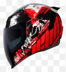Airflite Stim Helmet Icon Xs Red0101 - Full Face 2019 png