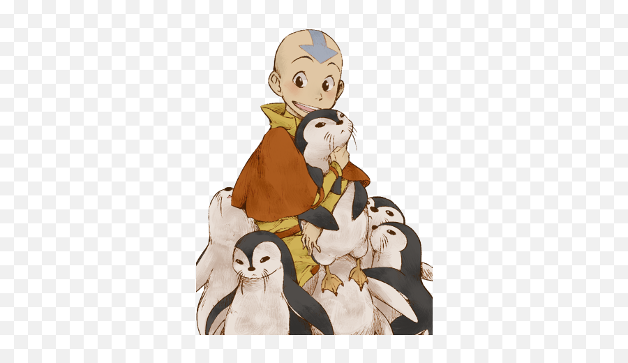 Avatar The Last Airbender - Penguins Avatar The Last Airbender Png,Aang Png