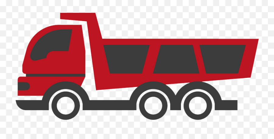 Dump Truck Icon Png - Van Vector Red,Dumptruck Icon