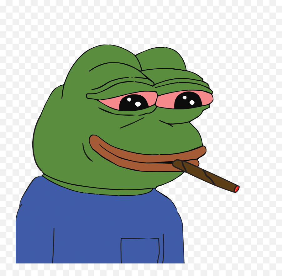 Download Free Png Pepe Frog - Pepe Smoking Meme,Pepe Frog Png