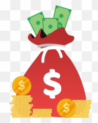 Gyms - Money Bag Dollar Infographic png