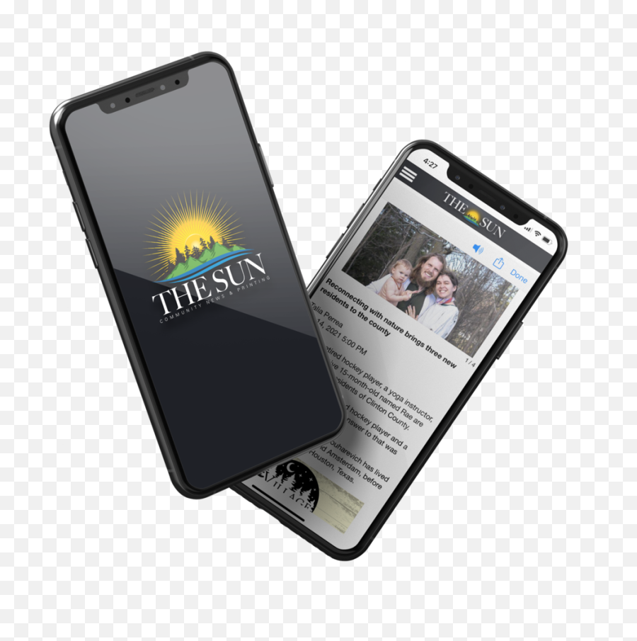 Sun Community News App - Camera Phone Png,Hockey App Icon