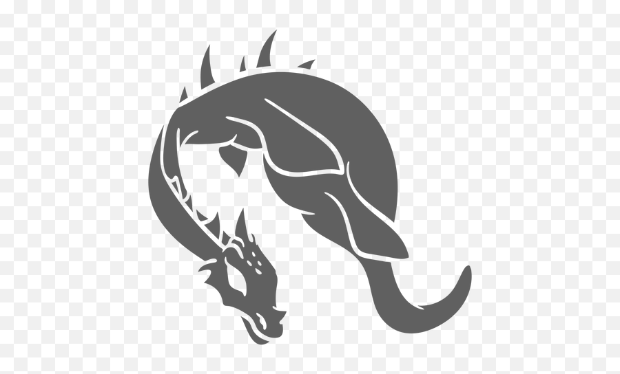 Folklore Creature Dragon Flying Transparent Png U0026 Svg Vector - Automotive Decal,Alone Icon No Background