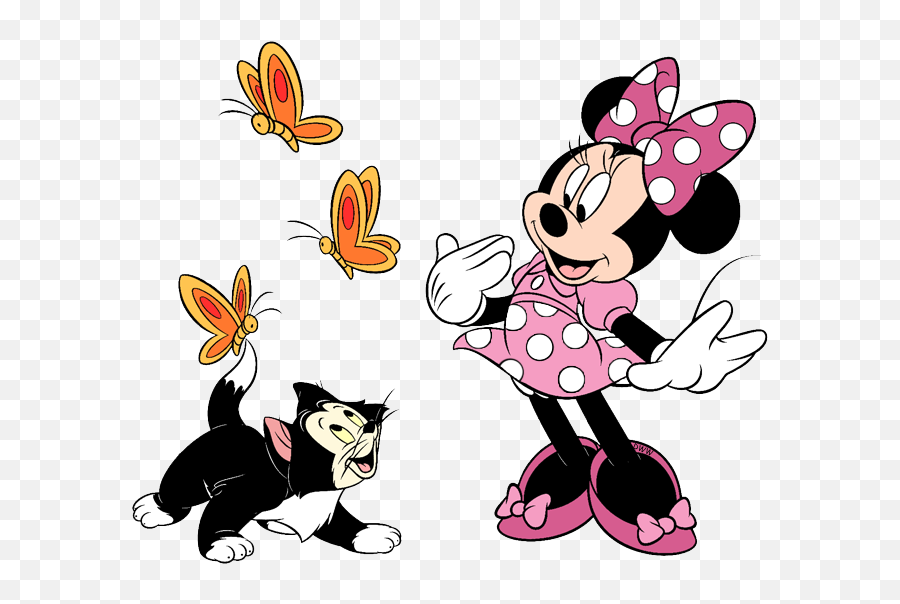 Download Minnie Figaro - Figaro Minnie Mouse Png Png Image Minnie Mouse And Figaro,Minnie Mouse Png