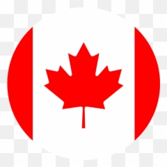 J5create International - Transparent Canada Flag Round png
