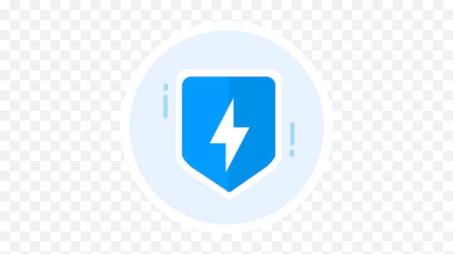 What Is The Blue Lightning Badge - Circle Png,Blue Lightning Png