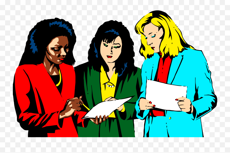 Women Working Transparent Png Clipart - Png Group Of Women,Woman Clipart Png