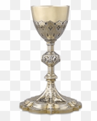 French Gothic - Style Silver Gilt Chalice Chalice Png,Chalice Png
