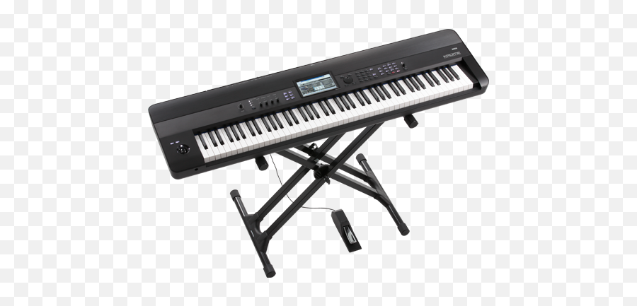Keyboard Workstation Music Midi Korg Krome - Tipos De Pianos Electricos Png,Piano Keyboard Png