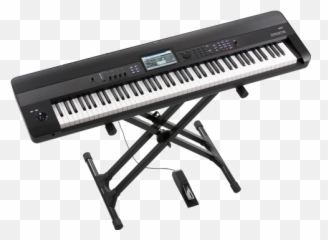 Keyboard Workstation Music Midi Korg Krome - Tipos De Pianos Electricos png