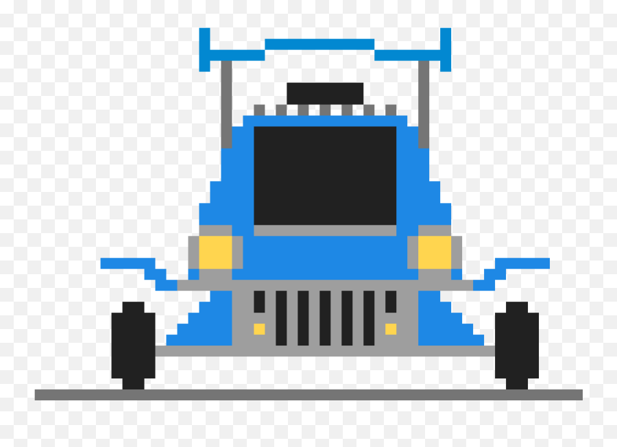 Pixilart - Rocket League Octane By Kiddoboy Pixel Art Of Sans Png,Rocket League Car Png