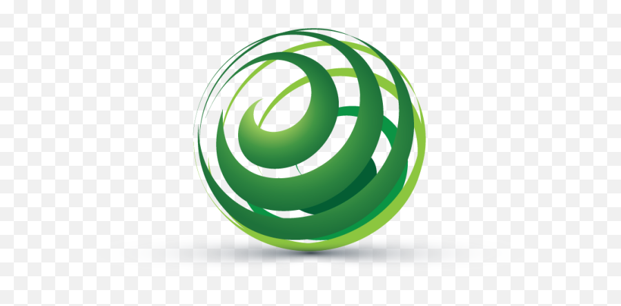 3d Globe Logo Design - Green Globe Png,Gratis Png