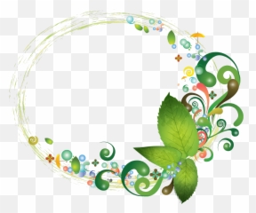 Free Vector Frames Png Download Clip Art - Oval Butterfly