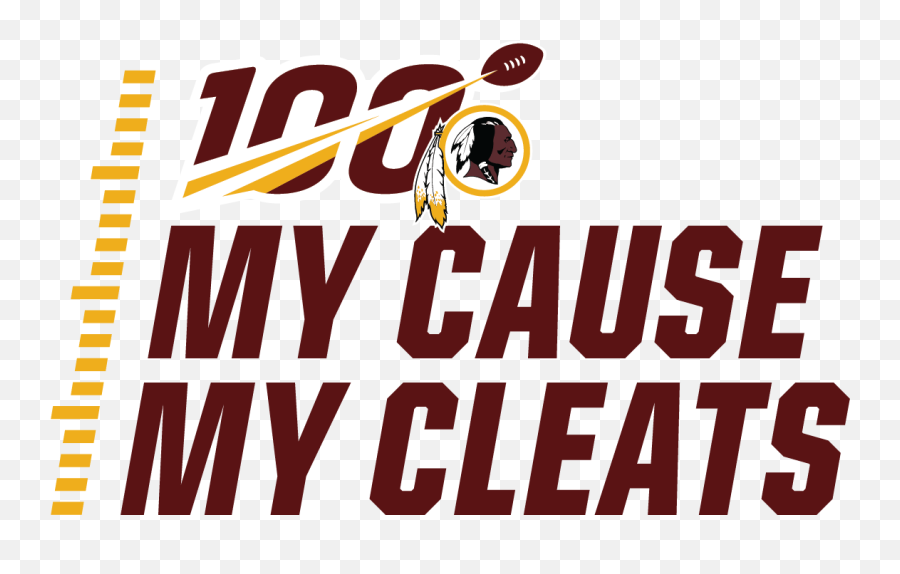 Ryan Kerrigan Custom Autographed Cleats - Redskins My Cause Graphic Design Png,Redskins Logo Images
