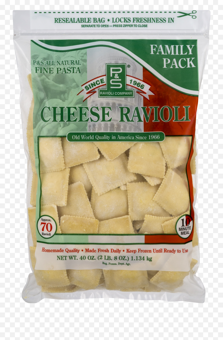Pu0026s Ravioli Company Cheese 400 Oz - Bag Of Ravioli Png,Ravioli Png