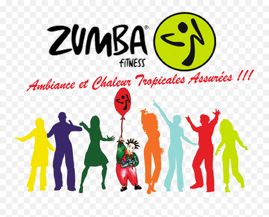 Zumba Class - Dancing Group Silhouette Png,Zumba Logo Png