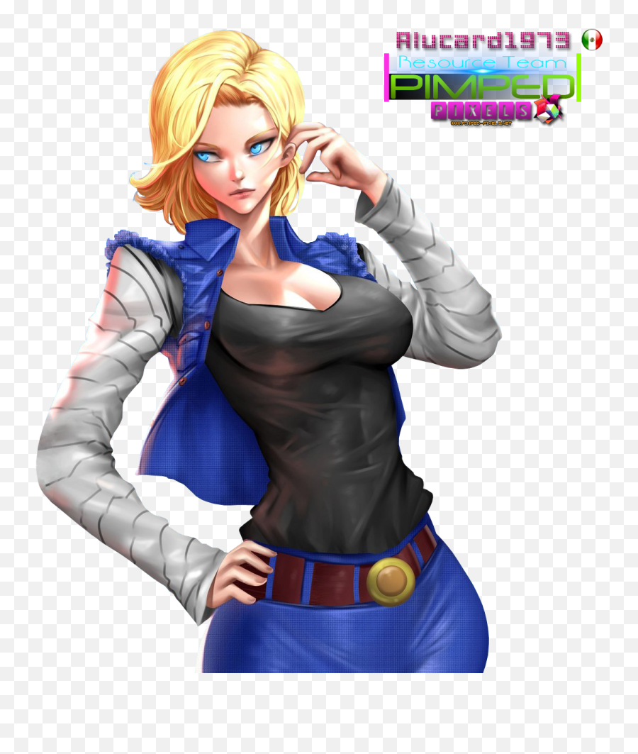 Download Fanart Android 18 - Fan Art Android 18 Fanart Png,Android 18 Png