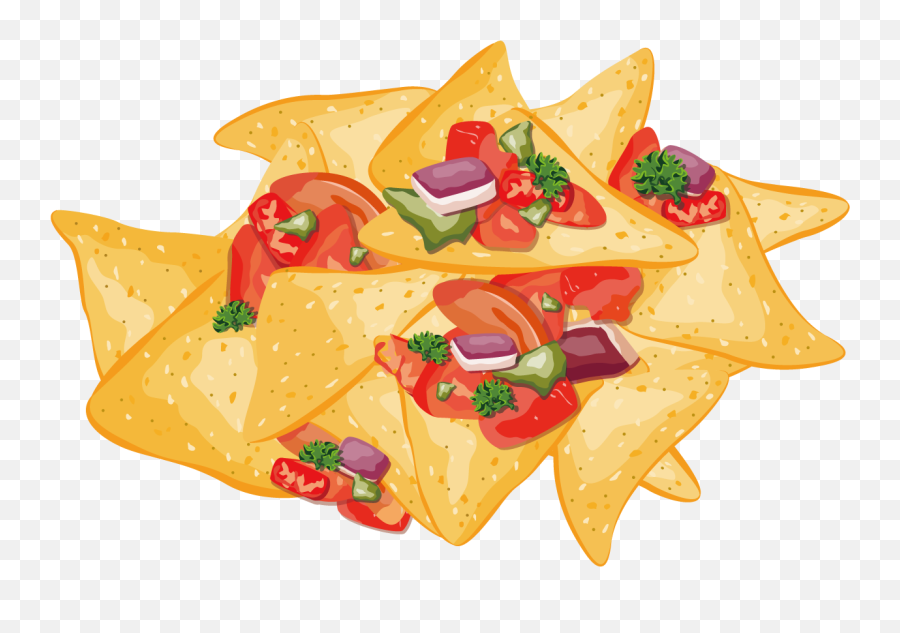 Totopo Nachos Junk Food Potato Chip Tortilla - Totopo Tortilla Chips Clipart Png,Nachos Png