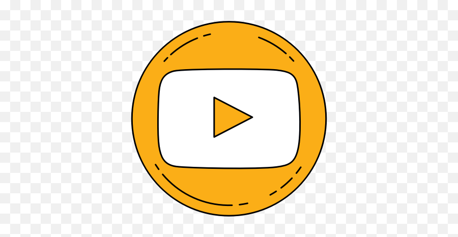 Logo Orange Video Youtube Icon - Orange Youtube Icon Png,Youtube Logo.png