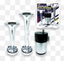 Dual Air Horn Chrome U2013 Herrero U0026 Sons - Brush Png,Airhorn Png