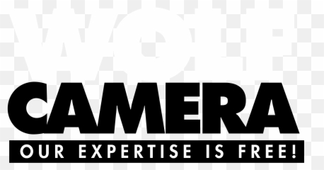 Download Wolf Camera Logo Black And White - Graphics png