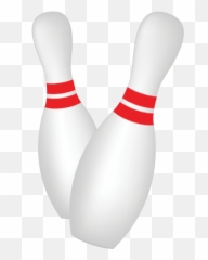 Bowling Pin Png - Transparent Background Pins Clipart