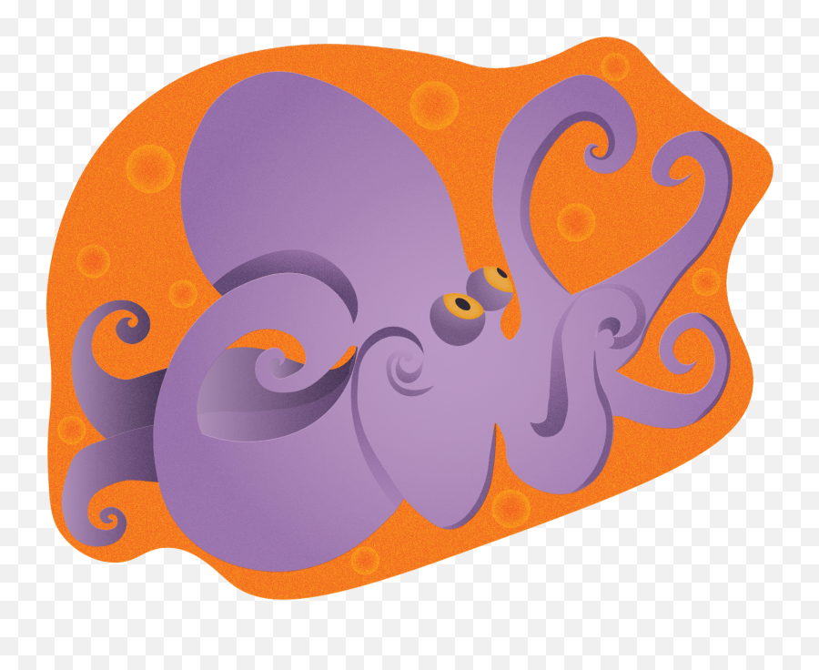 Octopus By Beth Clifford - Illustration Png,Octopus Png
