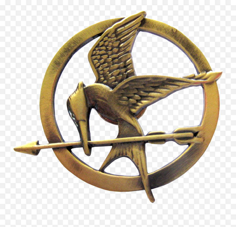 The Hunger Games - Mockingjay Pin Prop Replica Hunger Games Mockingjay Pin Png,Hunger Games Png