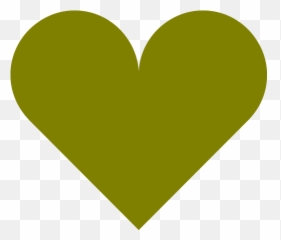 Olive Heart 5 Icon - Free olive icons Heart png