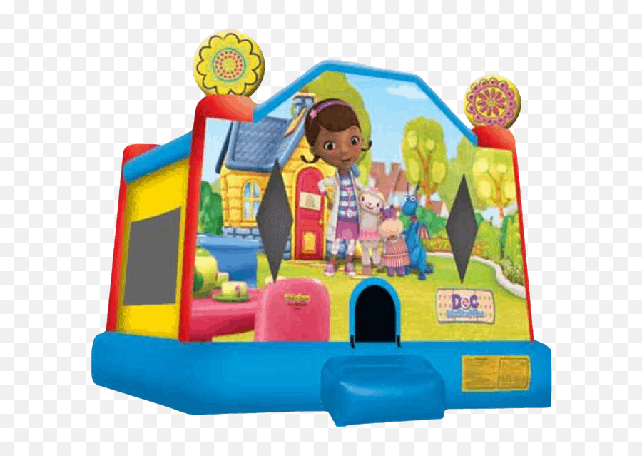 Doc Mcstuffins Bounce House For Rent New York Clownscom - Doc Mcstuffins Bounce House Png,Doc Mcstuffins Png