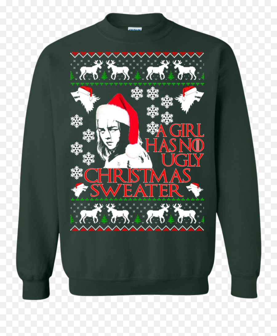 Game Of Thrones - A Girl Has No Ugly Christmas Sweater Big Bang Theory Christmas Jumper Png,Sweater Png