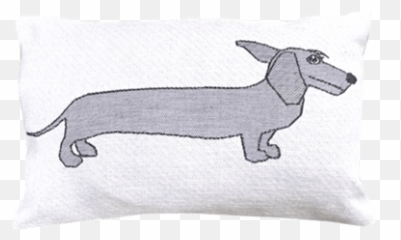 Cushion Cover 30x22 Cm Dachshund Puppy - Dachshund Png,Dachshund Png