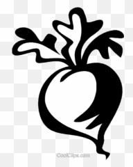 Radish Royalty Free Vector Clip Art Illustration - Vc026083 Radish Clip Art Png Black And White Png,Radish Png