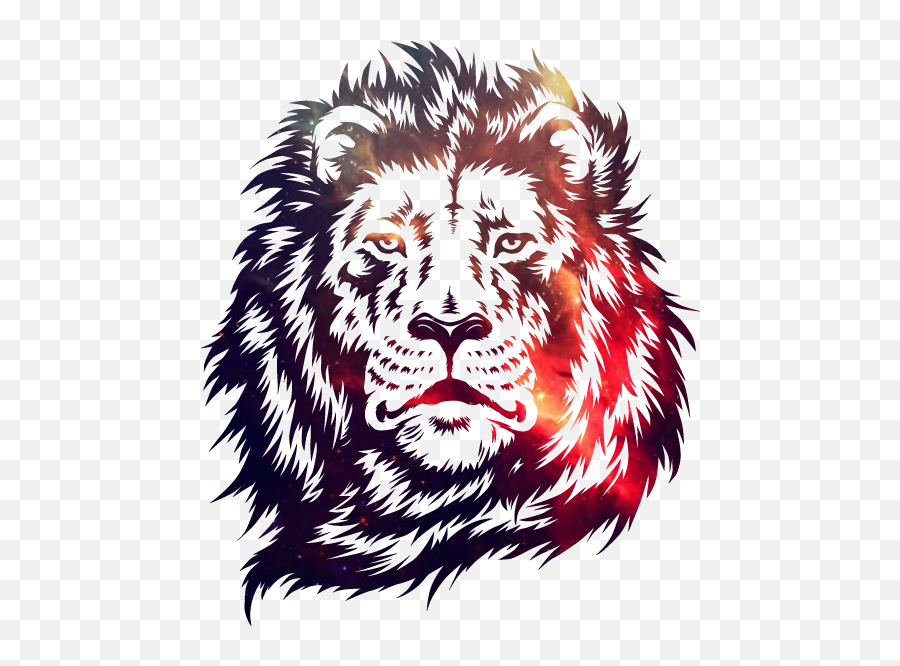 Lion Face Images Png Transparent - Sketsa Gambar Kepala Singa,Lion Face Png