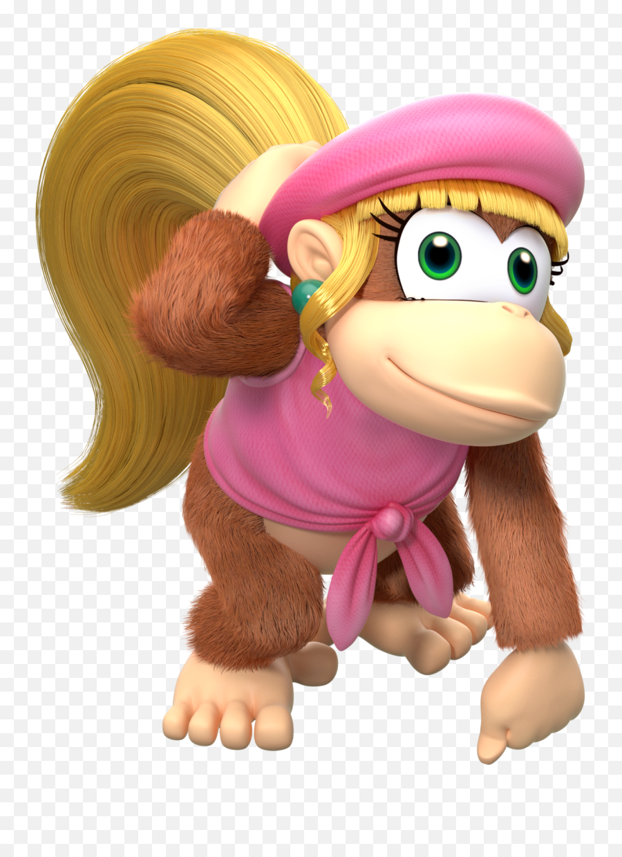 Dixie Kong - Dixie Kong Diddy Kong Png,Funky Kong Png