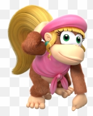 Dixie Kong - Dixie Kong Diddy Kong Png,Funky Kong Png