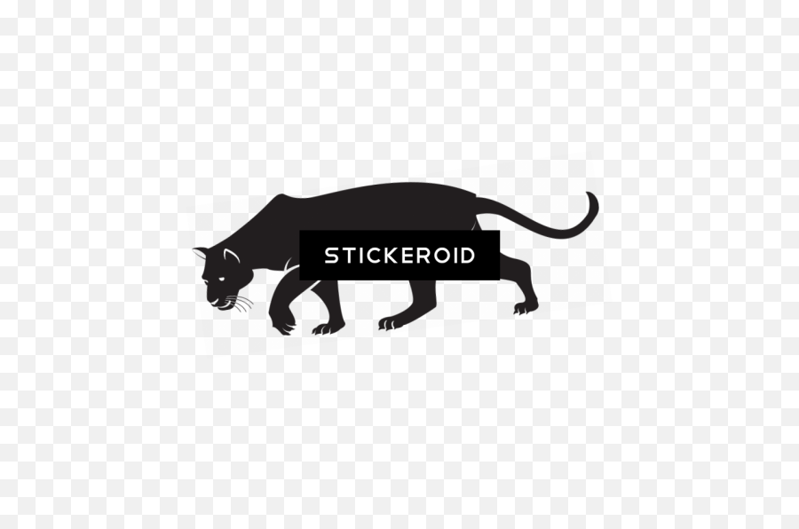 Panther Clipart - Full Size Clipart 589410 Pinclipart Panther Png,Black Panther Logo Png