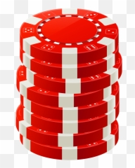 Download Red Poker Chips Png Clip Art - Transparent Background