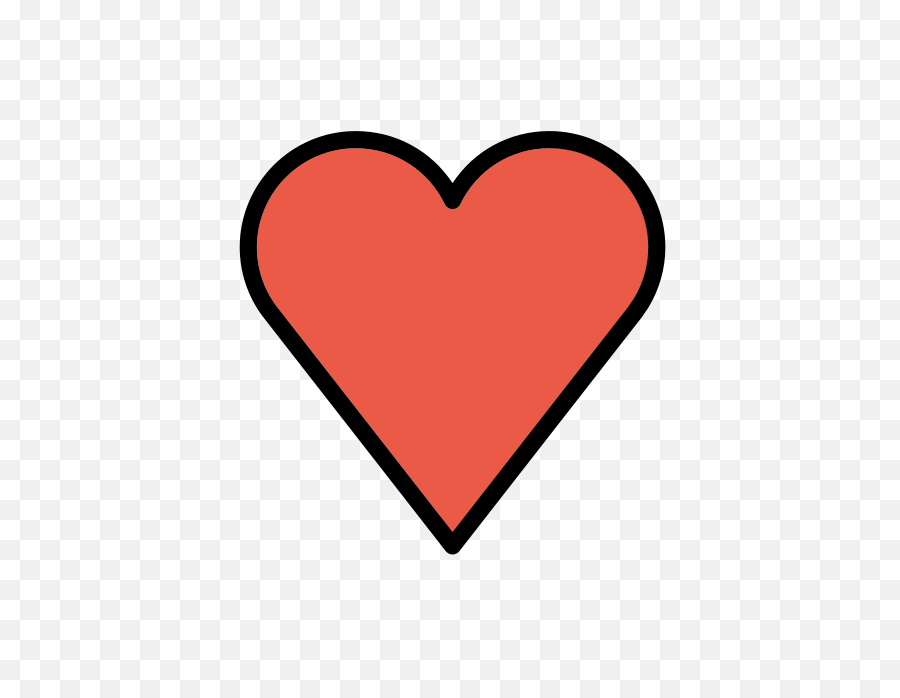 Red Heart Emoji - Brown Heart Means Png,Red Heart Emoji Png