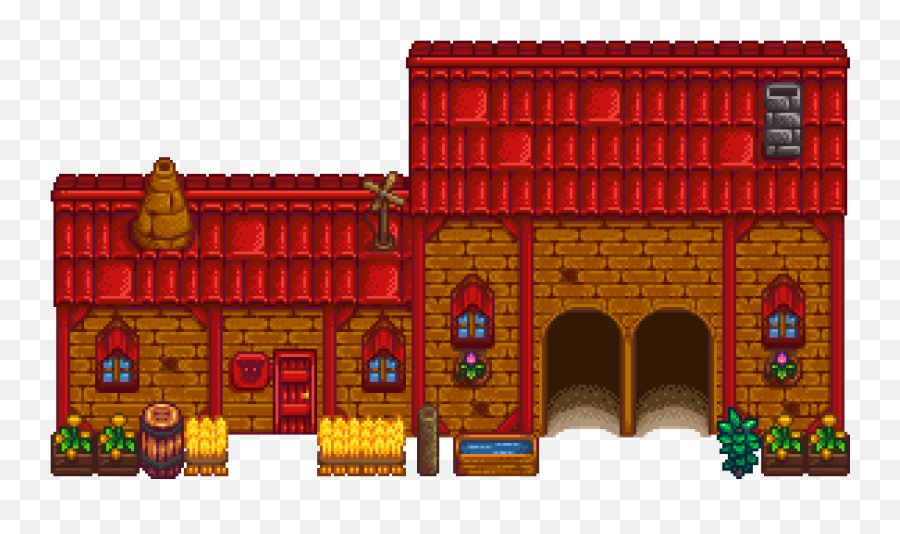 Stardew Valley - Stardew Valley Barn Shop Png Download Stardew Valley Marnie House,Stardew Valley Png