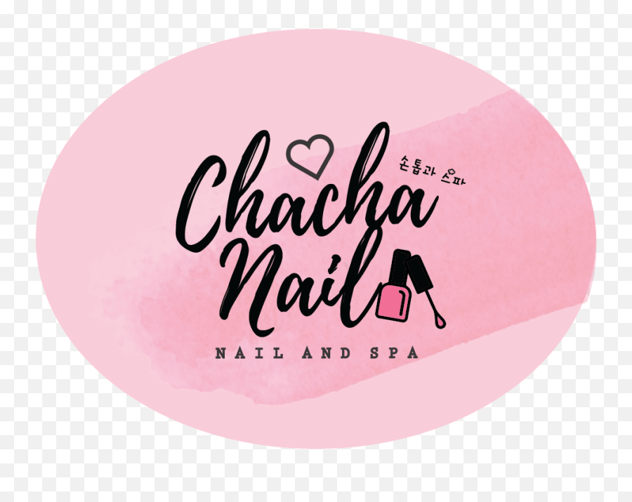 Pink As Your Nail Cha Logo Brand Design For - Calligraphy Png,Nail Logo