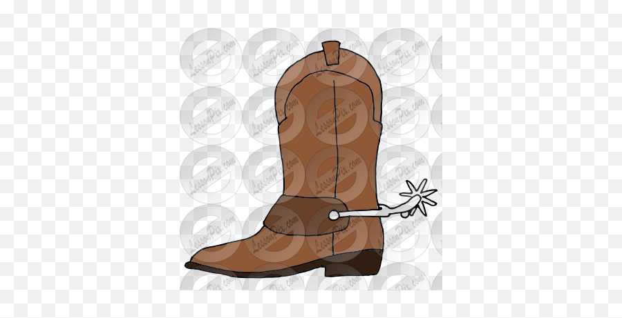 Lessonpix Mobile - Cowboy Boot Png,Cowboy Boot Png