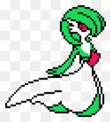 Pixel Art Pokemon Gardevoir Transparent - 8 Bit Pokemon Png,Gardevoir Png
