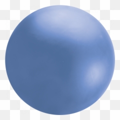 Giant Cloudbuster Balloon 240 Cm - Round Balloon Blue Png,Blue Balloon Png